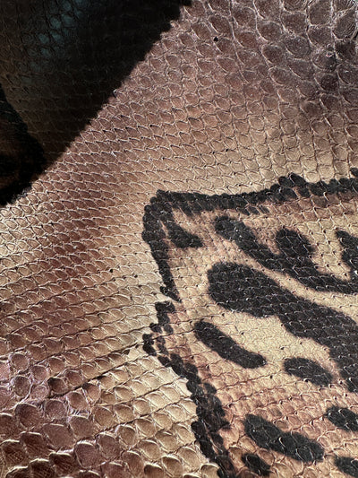 Burmese Python Iridescent Ball Python Print